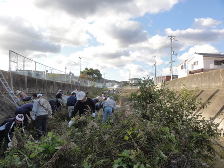 第７回番川クリーンアップ作戦　in　岬町淡輪_c0108460_15302042.jpg