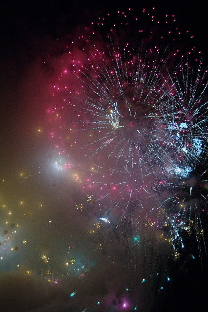 2011年秩父夜祭りの花火が上がりました #photo #hanabi #pentax _c0153764_21175724.jpg