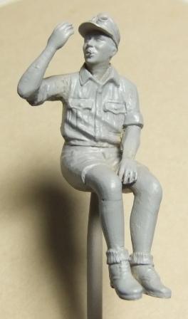 Tamiya 35286-X [Sd.Kfz.222(アフリカ戦線)のドイツ・アフリカ軍団兵士