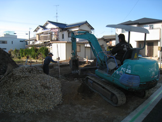 ｢清須の家｣基礎掘り方_b0179213_19432538.jpg