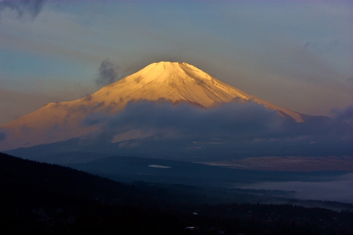 金色の富士山 写真日記