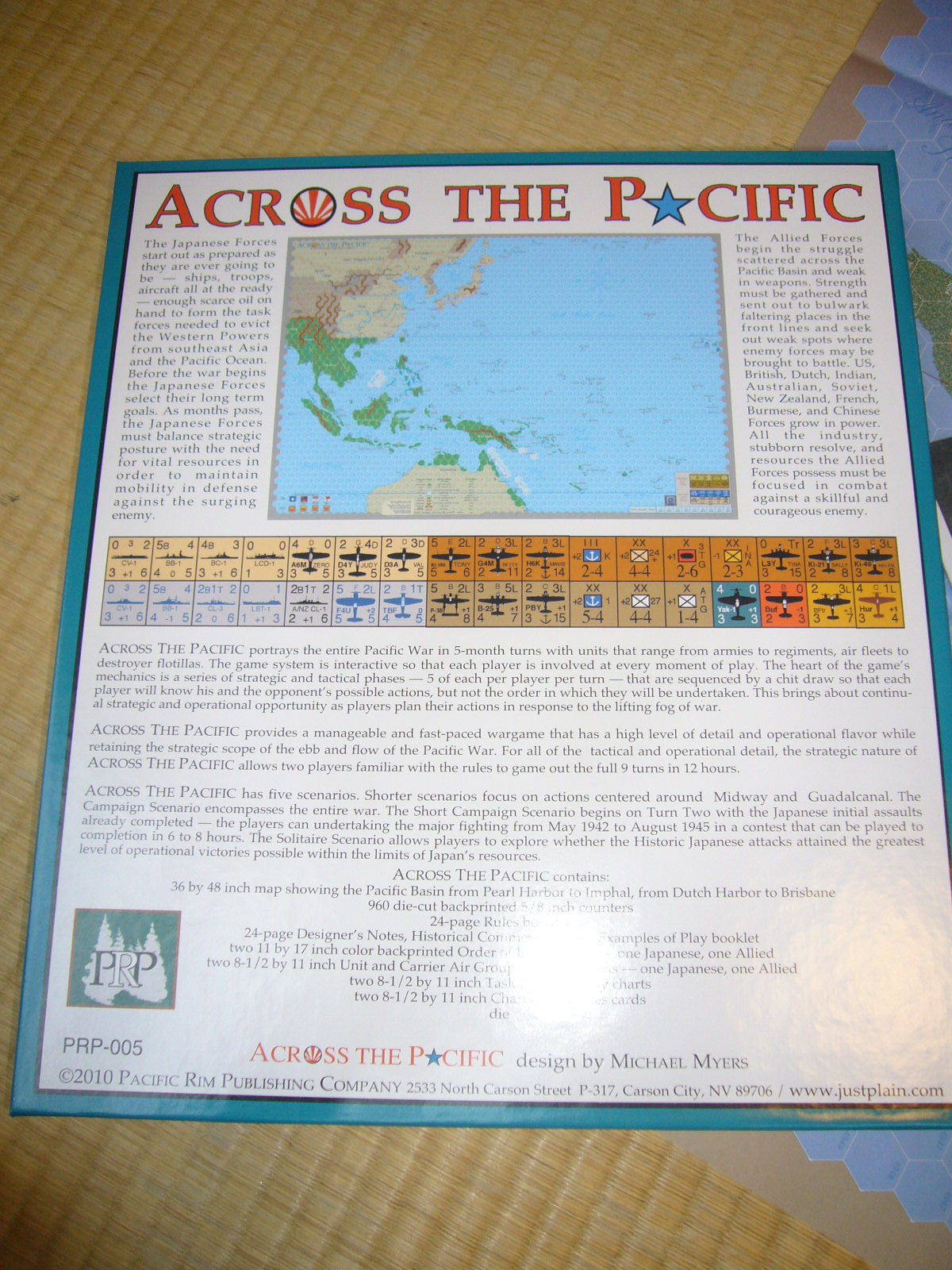 2011.12.03　持ち寄られた新旧ゲーム供覧その3〈パシリムAcross the Pacific太平洋戦争キャンペーン〉_b0173672_1144599.jpg