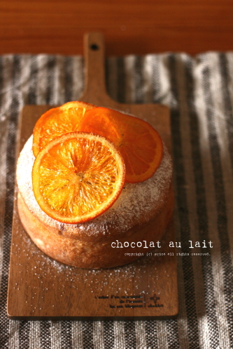 オレンジケーキ Chocolat Au Lait
