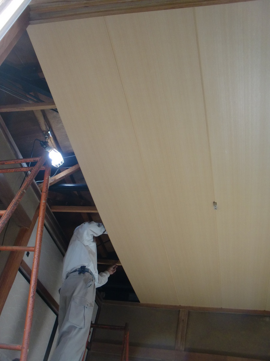 室内リフォーム 天井板の張り替え終了です 市原市リフォーム店の社長日記 日日是好日 室内リフォーム 天井板の張り替え終了です 市原市リフォーム店の社長日記 日日是好日