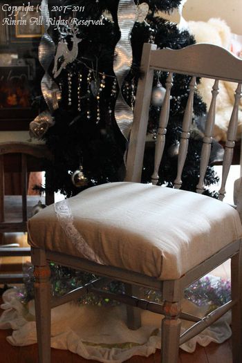 フレンチシックなイス(2) リメイクって楽しい♪_e0237680_1350687.jpg