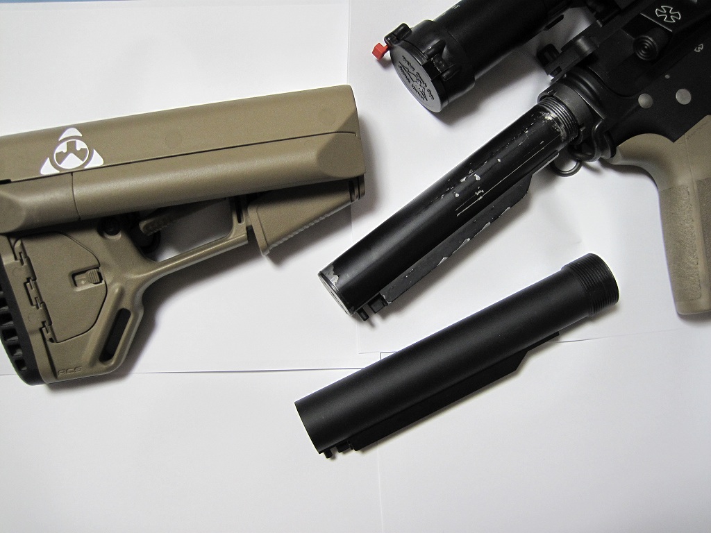 Amazon | 東京マルイ次世代電動ガンM4 HK416Dストックパイプ