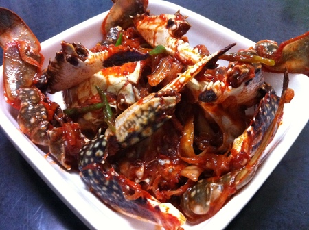 渡り蟹のヤンニョム ケジャンを作ったよ わっぜ美味しい鹿児島としかぷーレシピ