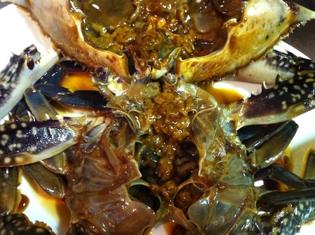 渡り蟹の醤油漬けはバカうま わっぜ美味しい鹿児島としかぷーレシピ