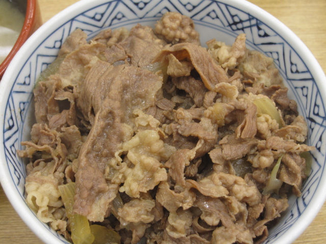 げんき家「牛丼並」¥350@九段下_b0042308_17371148.jpg