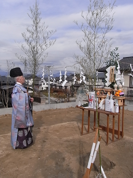 『麓山の家』 地鎮祭_e0197748_1845107.jpg