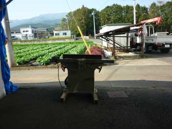 機械搬入 -その2-_a0220500_16104033.jpg