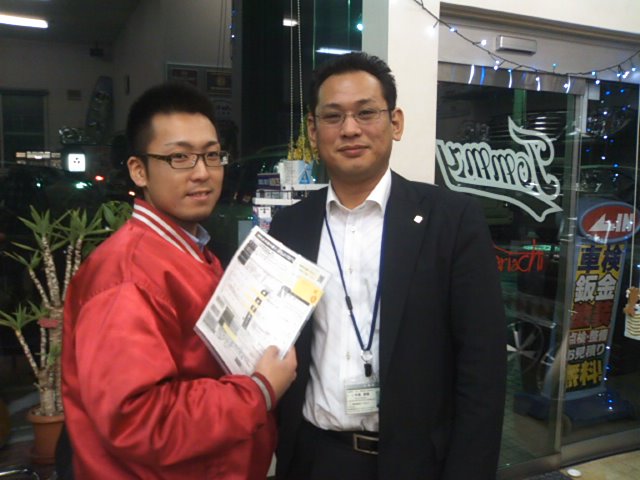 ランクル TOMMY札幌店 12月8日!小野様 グランビア 納車☆_b0127002_2355350.jpg