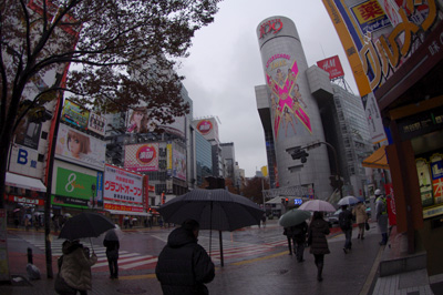 12月9日(金)今日の渋谷109前交差点_b0056983_11423912.jpg
