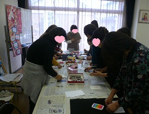 消しゴムはんこ教室_e0202518_21192612.jpg