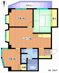 千歳烏山駅　3LDKマンション　礼金0ヶ月_d0204154_18132650.gif