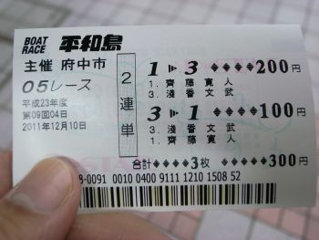 平和島競艇 旅打ち_a0007462_18463376.jpg