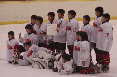 第20回 軽井沢少年アイスホッケー大会（小学生の部）：決勝戦_f0193466_1234534.jpg