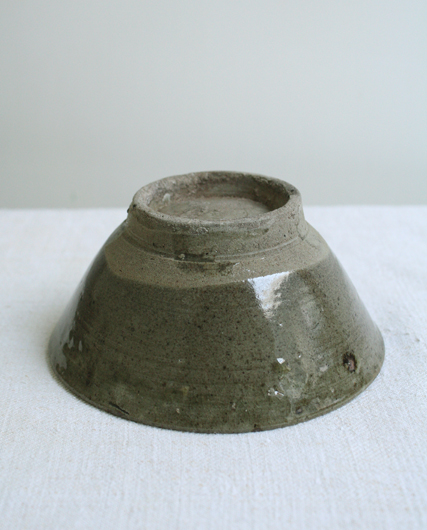 琉球・湧田焼の灰釉茶碗 : 青蓮亭日記