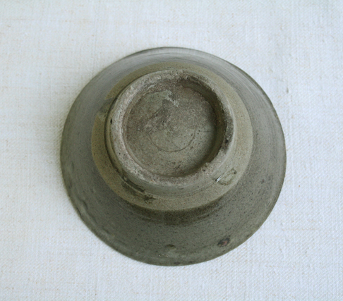 湧田焼.イッチン いっちん平茶碗｜フラシ｜陶器｜マルダイ窯 太田万弥｜小石原焼
