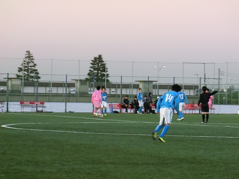 県U-18サッカーリーグ 対 日本大学藤沢高等学校　@横浜FC・LEOCトレーニングセンター(横浜市)_e0156090_23254740.jpg