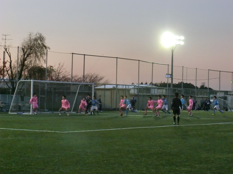 県U-18サッカーリーグ 対 日本大学藤沢高等学校　@横浜FC・LEOCトレーニングセンター(横浜市)_e0156090_2326324.jpg