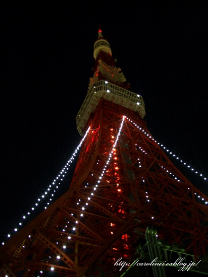 東京タワーのクリスマスライトアップ_d0025294_231397.jpg
