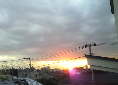 夕日_a0220749_2315109.jpg