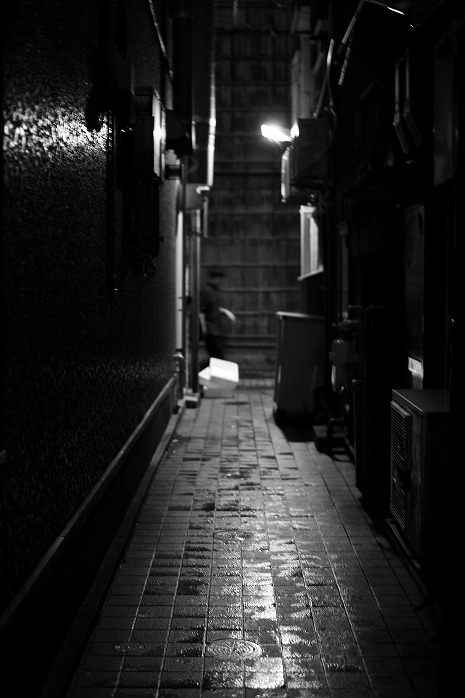 師走、宵の頃; He walks in the evening._b0128609_18759.jpg