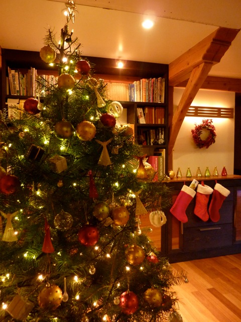 クリスマスツリーは生木が一番！_c0080075_1114063.jpg
