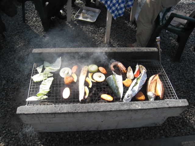 魚太郎ツーリング～食事風景～_a0169219_15302135.jpg