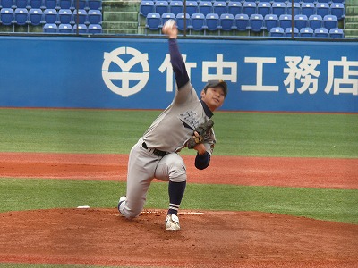 芝浦工大（３部最下位）対一橋大（４部優勝）　１１月１５日　東都大学野球入替戦_b0166128_9483474.jpg