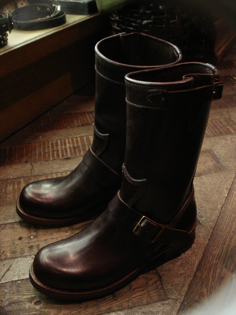 HTCサンタローサ　エンジニアブーツ　ダークブラウン SANTA ROSA サンタローザ ENGINEER BOOTS エンジニアブーツ 2色