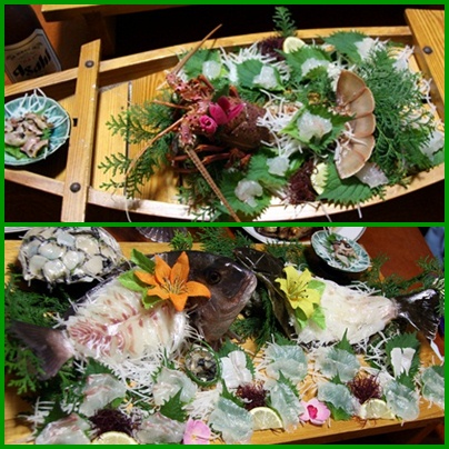 呼子小川島の魚料理 木洩れ日のなかで 呼子小川島の魚料理 木洩れ日のなかで