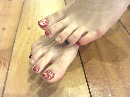 ☆　❄winter　nail❄　☆_e0103133_1648425.jpg