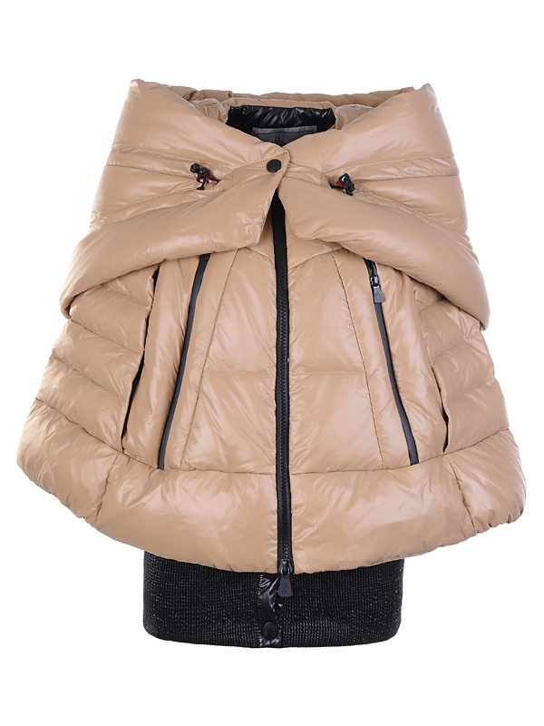 MONCLER モンクレール2011/2012年秋冬新作レデォースダウンケープ(ベージュ)_e0218947_11151296.jpg