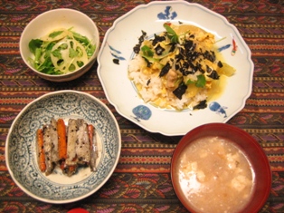 親子丼はお家の調味料で出来るんですね！_d0031682_744691.jpg