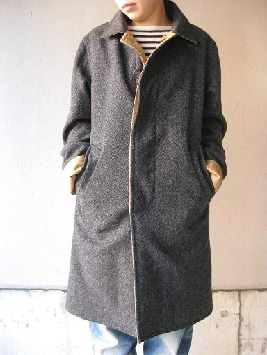 人気ブランドの新作 WOOLRICH WOOLEN リバーシブルコート（Poplin×Tweed MILLS ジャケット・アウター