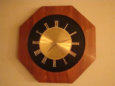 1950's ELGIN WALLCLOCK (ミッドセンチュリー モダン