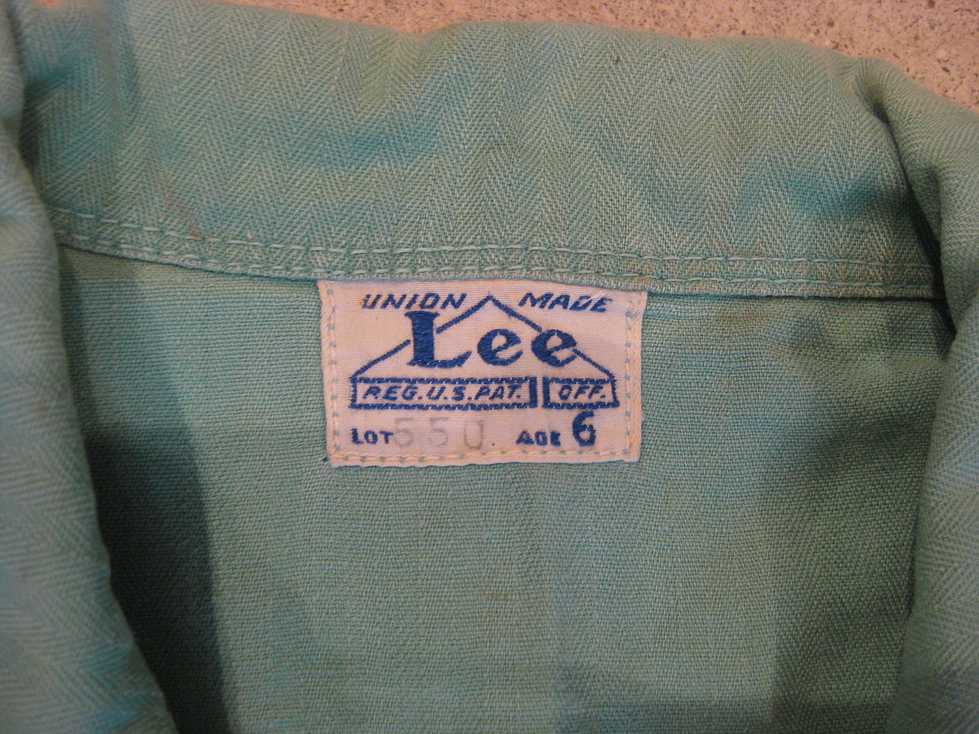 VINTAGE　Lee_e0187362_14511635.jpg