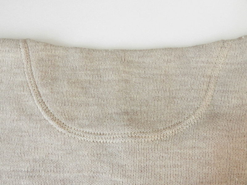 Italian army henley neck wool t-shirts long sleeve_f0226051_11391330.jpg