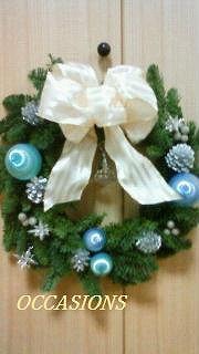 Christmas wreath　作品　その１_e0158355_102117.jpg