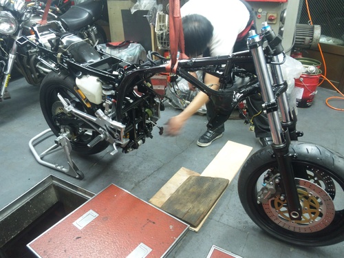 GPZ900R・コンプリート５号機でござる。その7_a0163159_23372429.jpg