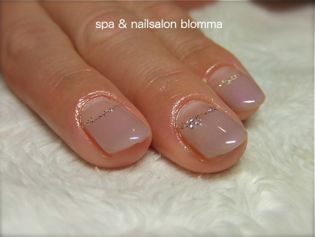 ☆ダイヤモンド☆パーティーにジェルnail_a0233305_13172862.jpg