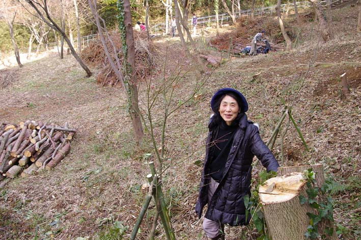 六国見山にイロハモミジとエゴノキの苗木を植樹：12・21_c0014967_682232.jpg