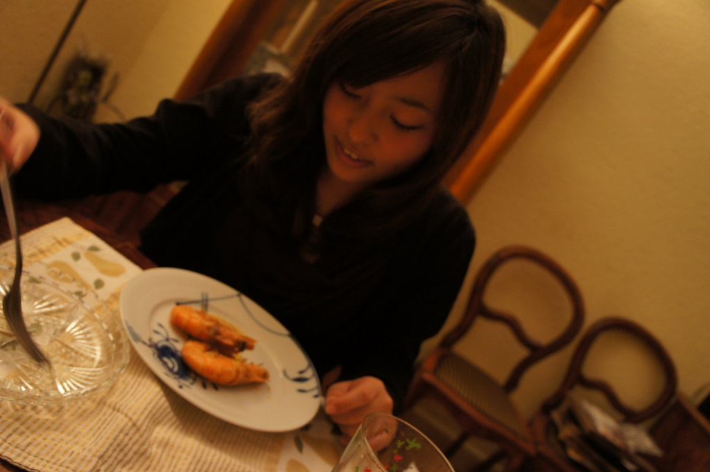 Nとの初日晩御飯。_c0180686_1912189.jpg