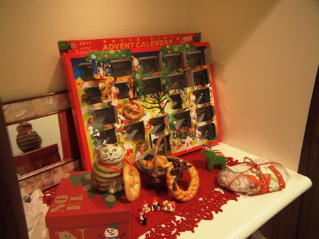 じわじわクリスマスが近づいていますよ_e0167593_1321355.jpg