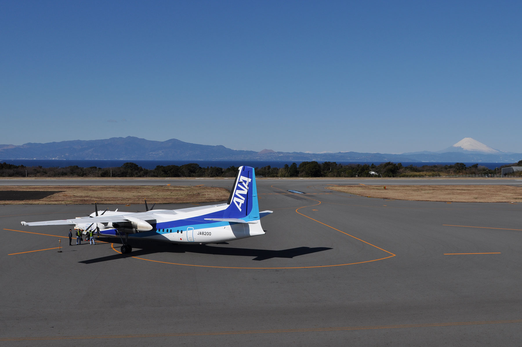 FOKKER50 / JA8200 -さよならフォッカー50- : SKY LOUNGE GARDEN FOKKER50 / JA8200 -さよならフォッカー50- : SKY LOUNGE GARDEN