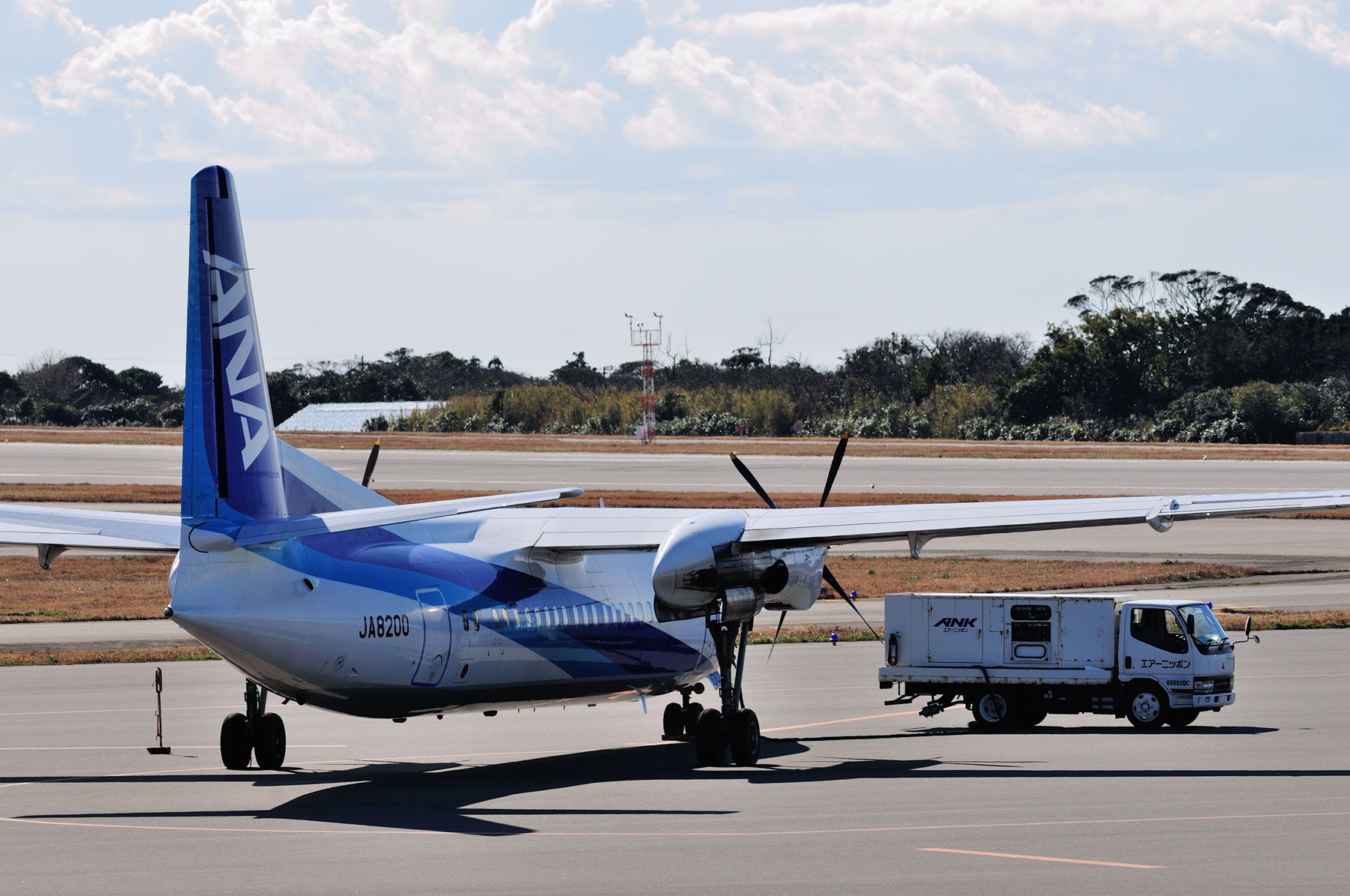 FOKKER50 / JA8200 -さよならフォッカー50- : SKY LOUNGE GARDEN FOKKER50 / JA8200 -さよならフォッカー50- : SKY LOUNGE GARDEN