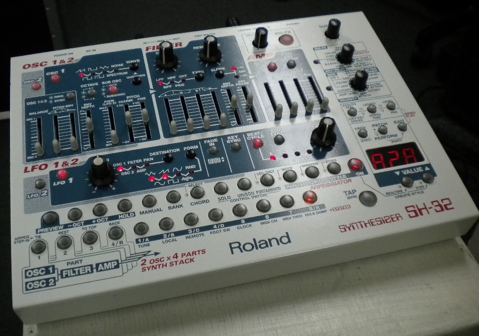 Roland SH-32試奏記 : 風流音色まねゑもん