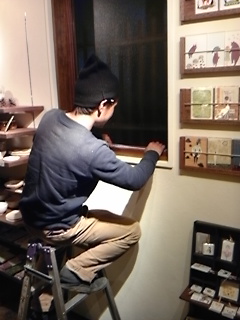 ヒヤヒヤどきどき!設置終了!明日の朝が楽しみです_f0129557_2257495.jpg